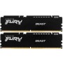Оперативная память Kingston FURY Beast Black (KF556C40BBK2-16) 16 ГБ черный