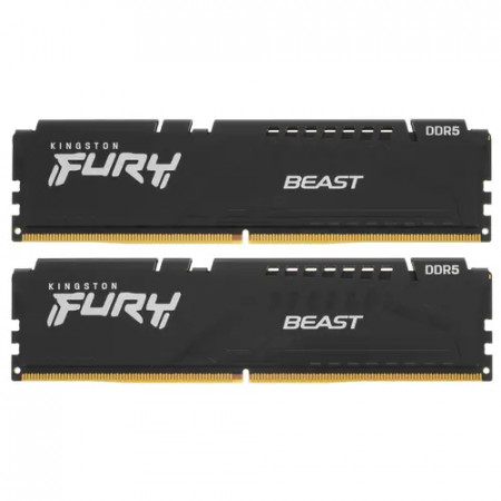 Оперативная память Kingston FURY Beast (KF552C40BBK2-16) 16 ГБ черный