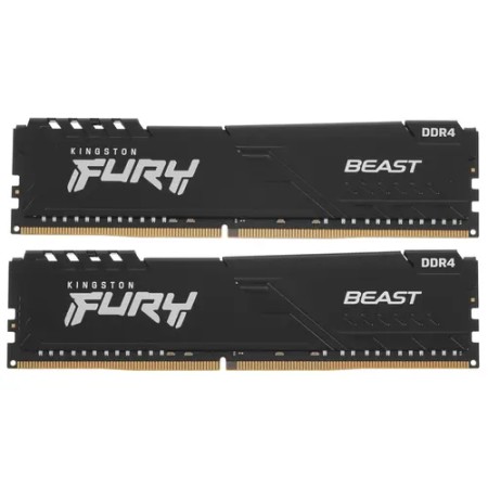 Оперативная память Kingston FURY Beast Black (KF426C16BBK2/64) 64 ГБ черный