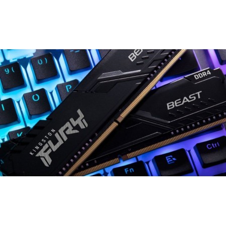 Оперативная память Kingston FURY Beast Black (KF426C16BBK2/64) 64 ГБ черный