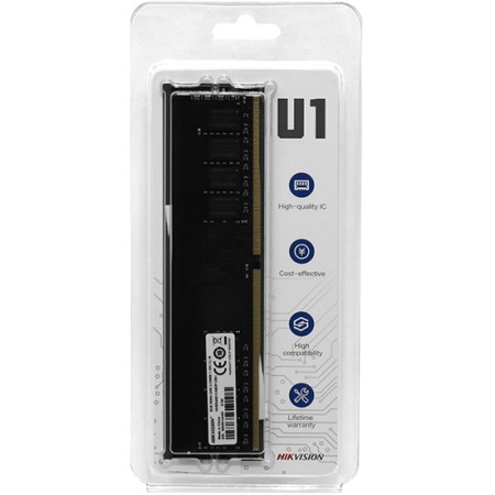 Оперативная память Hikvision U1 (HKED4081CAB2F1ZB1) 8 ГБ черный