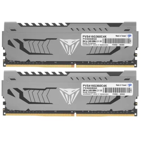 Оперативная память Patriot Viper Steel (PVS416G360C4K) 16 ГБ черный