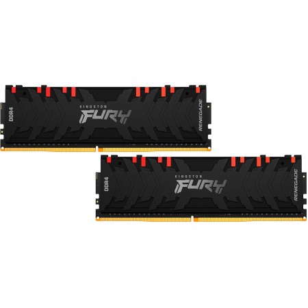 Оперативная память Kingston FURY Renegade RGB (KF436C16RBAK2/16) 16 ГБ черный