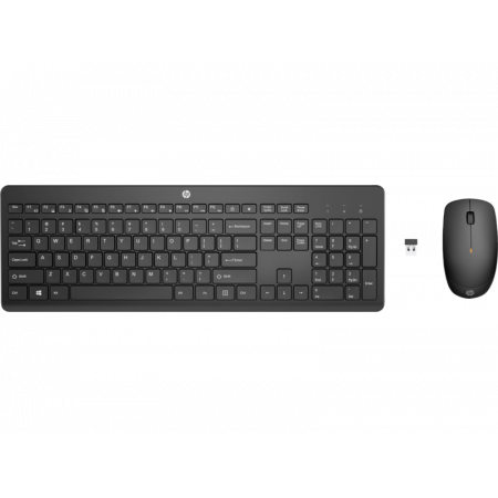 Клавиатура + мышь беспроводная HP 230 (18H24AA) черная