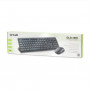 Клавиатура + мышь беспроводная Delux DLD-1505OGB черный