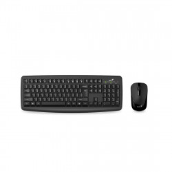 Клавиатура + мышь беспроводная Genius Smart KM-8100 черный