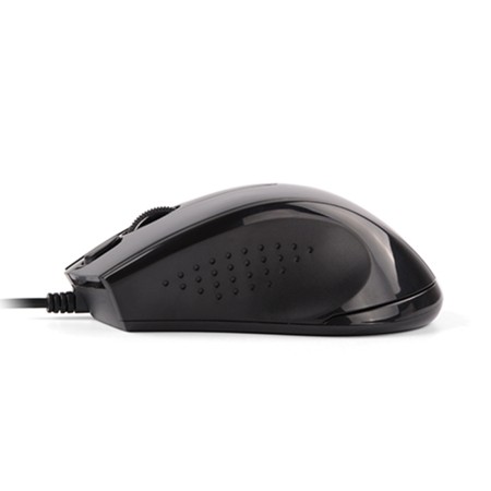 Мышь проводная A4Tech N-500F глянцевая серая