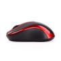 Мышь беспроводная A4Tech G3-280N чёрный+красный