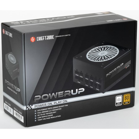 Блок питания Chieftec PowerUP 850W (GPX-850FC) черный