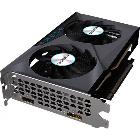 Видеокарта Gigabyte RX 6500 XT EAGLE (GV-R65XTEAGLE-4GD) черный