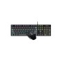Клавиатура + мышь проводная AULA T640 черный