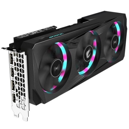 Видеокарта Gigabyte RTX 3050 AORUS ELITE (GV-N3050AORUS E-8GD) 8 Гб черный