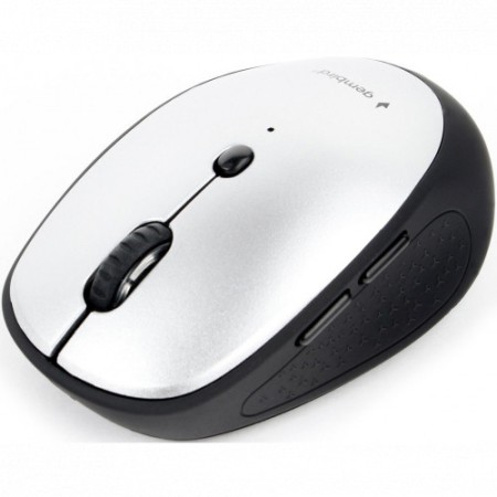 Клавиатура + мышь беспроводная Gembird KBS-8100 серебристый