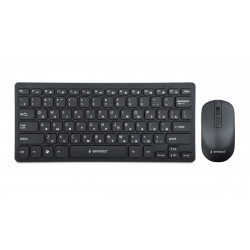 Клавиатура + мышь беспроводная Gembird KBS-9100 черный