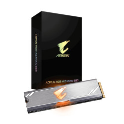 256 ГБ SSD диск Gigabyte AORUS RGB (GP-ASM2NE2256GTTDR) серый