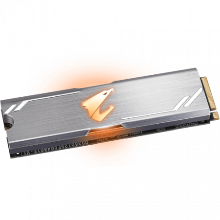 256 ГБ SSD диск Gigabyte AORUS RGB (GP-ASM2NE2256GTTDR) серый