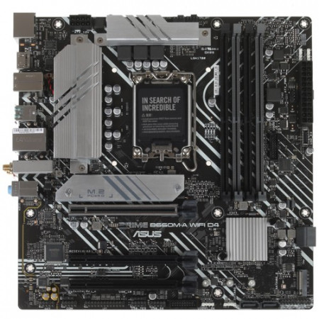 Материнская плата ASUS PRIME B660M-A WIFI D4 черный