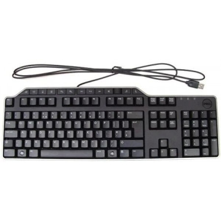 Клавиатура проводная Dell KB522 (580-17683) черный