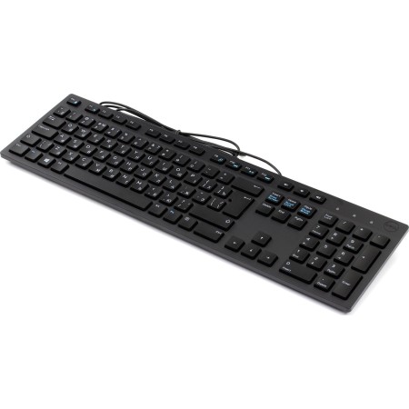Клавиатура проводная Dell KB216 (580-ADHD) черный