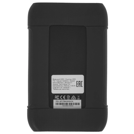 1 ТБ Внешний жесткий диск Apacer AC633 (AP1TBAC633U-1) черный