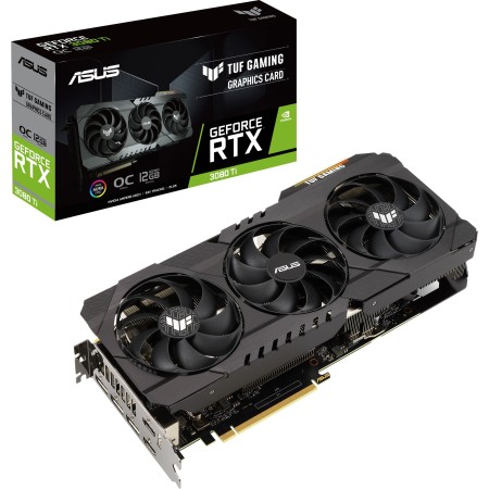 Видеокарта ASUS GeForce RTX 3080 Ti TUF GAMING OC (TUF-RTX3080TI-O12G-GAMING) 12 Гб черный