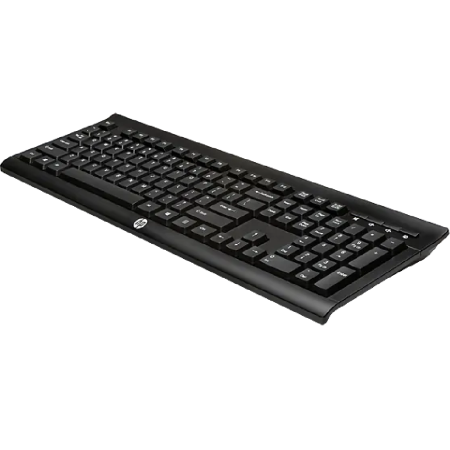 Клавиатура беспроводная HP Europe K2500 (E5E78AA) черная