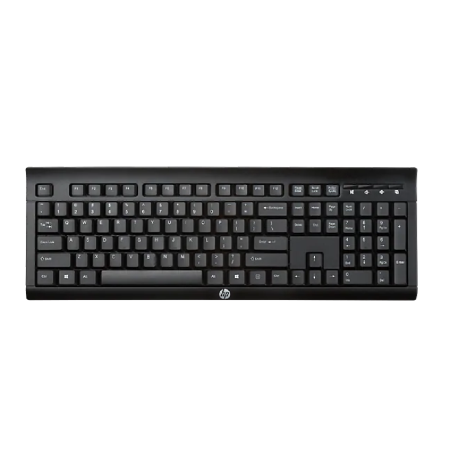 Клавиатура беспроводная HP Europe K2500 (E5E78AA) черная