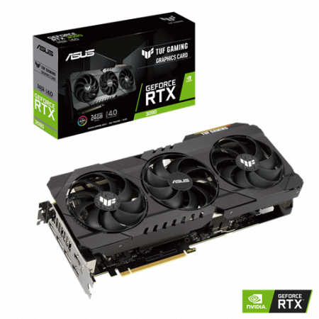 Видеокарта ASUS TUF Gaming RTX 3090 (TUF-RTX3090-24G-GAMING) черный
