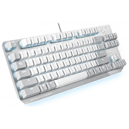Клавиатура проводная ASUS X806 Strix Scope NX TKL ML/NXRD/RU (90MP02B6-BKRA00) серая