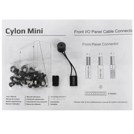 Корпус AeroCool Cylon Mini (ACCS-PV12012.11) черный