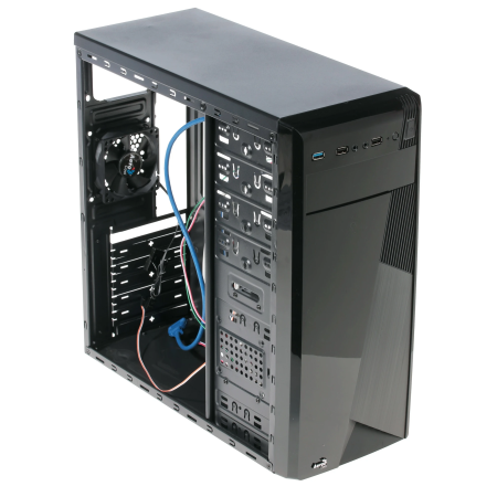 Корпус AeroCool CS-1101 (ACCM-PC02014.11) черный
