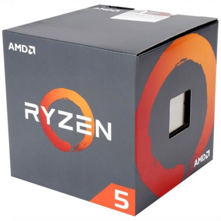 Процессор AMD Ryzen 5 4600G BOX с кулером (100-100000147BOX) серый