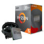 Процессор AMD Ryzen 5 4600G BOX с кулером (100-100000147BOX) серый