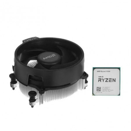 Процессор AMD Ryzen 5 5500 BOX с кулером (100-100000457BOX) серый