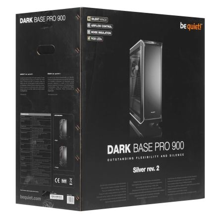 Корпус be quiet! Dark Base Pro 900 rev.2 (BGW16) черный/серебристый
