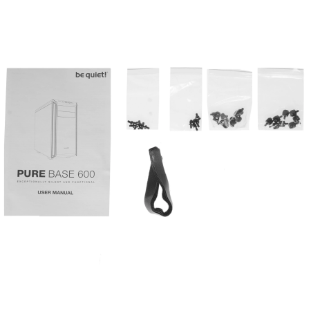Корпус be quiet! Pure Base 600 (BG022) черный/серебристый
