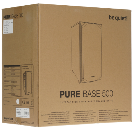 Корпус be quiet! Pure Base 500 (BG035) белый