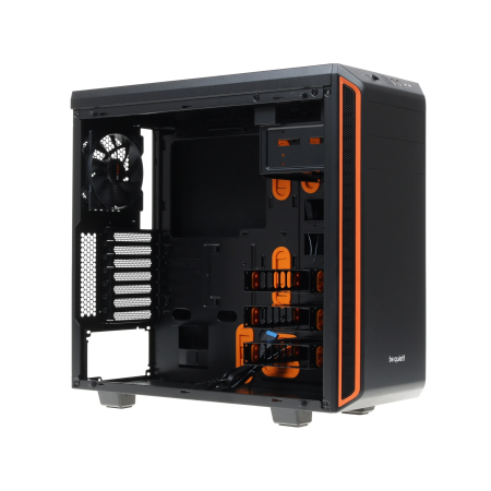 Корпус be quiet! Pure Base 600 Window (BGW20) черный/оранжевый