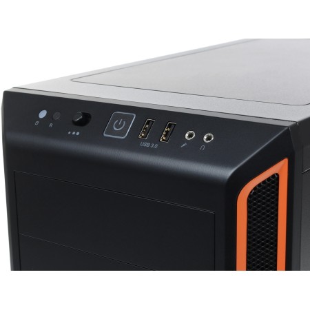 Корпус be quiet! Pure Base 600 Window (BGW20) черный/оранжевый