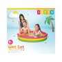 Бассейн надувной INTEX Sunset Glow 57412NP (114x114х25 см) многоцветный