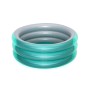 Бассейн надувной BESTWAY Big Metallic 3-Ring 51041 (150x150х53 см) зеленый