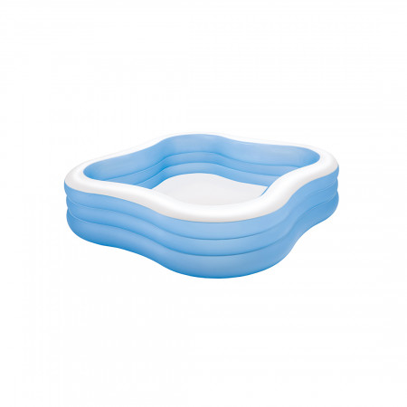 Бассейн надувной INTEX Beach Wave 57495NP (229х229х56 см) синий