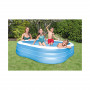 Бассейн надувной INTEX Beach Wave 57495NP (229х229х56 см) синий