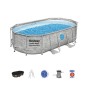 Бассейн каркасный BESTWAY Power Steel Swim Vista II 56714 (427х250x100 см) серый