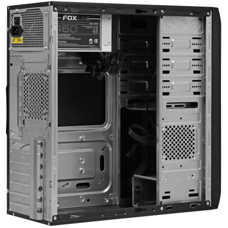 Корпус Foxline FL-815 (FL-815-FZ450R) черный