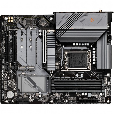 Материнская плата GIGABYTE B660M GAMING X AX DDR4 серый