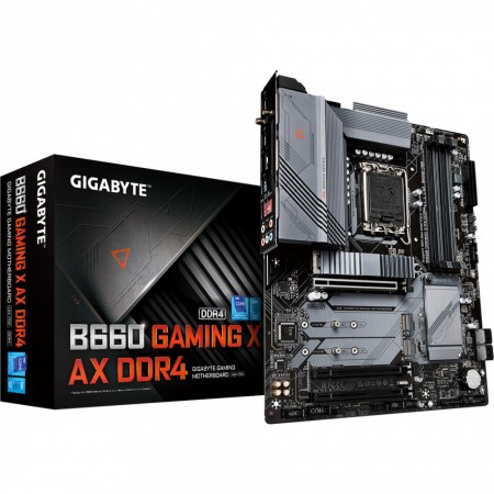 Материнская плата GIGABYTE B660M GAMING X AX DDR4 серый