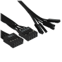 Корпус Foxline FL-702 (FL-702-FZ450) черный