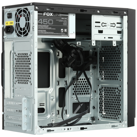 Корпус Foxline FL-702 (FL-702-FZ450) черный
