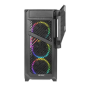 Корпус Antec DP502 FLUX (0-761345-80050-1) черный